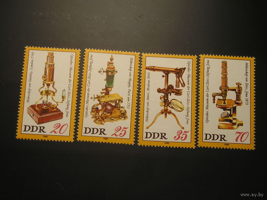 ГДР 1980 , Микроскопы