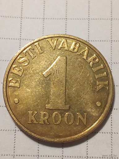 1 крона Эстония 2000 год