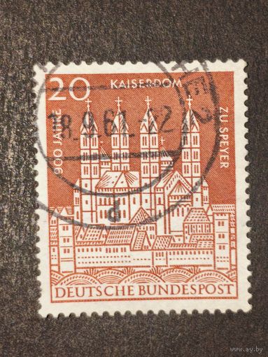 Германия 1961. 900-летие Императорского собора в Шпайере. Полная серия