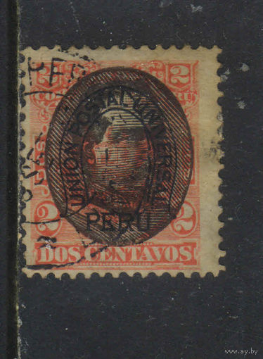 Перу 1894 Надп портрета генерала Ремихио Моралеса Бермудеса  #82