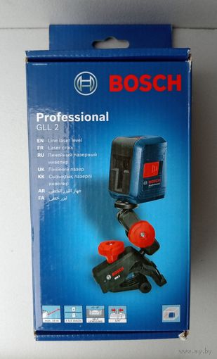 Bosch GLL2 Professional - Линейный лазерный нивелир - С рубля без минималки