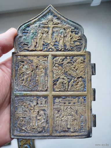 Створка,крупного складня,с рубля