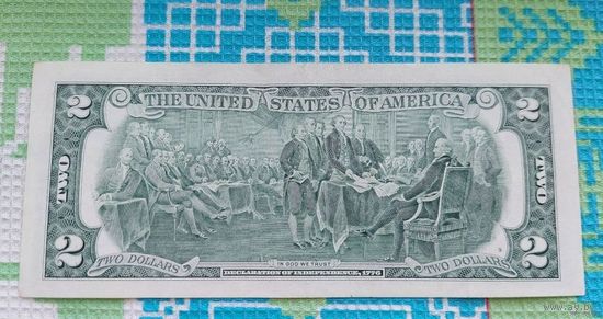 США 2 доллара 2009 года. Штат Калифорния. Сан-Франциско. Сторгуй за свою цену, предложи обмен!