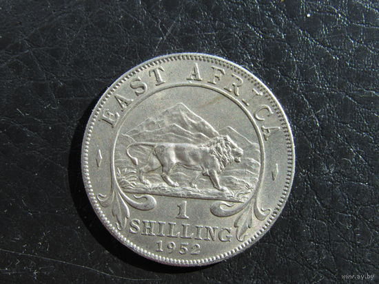 Британская Восточная Африка. 1 шиллинг. 1952. С 20 копеек. Распродажа коллекции. Смотрите другие лоты.