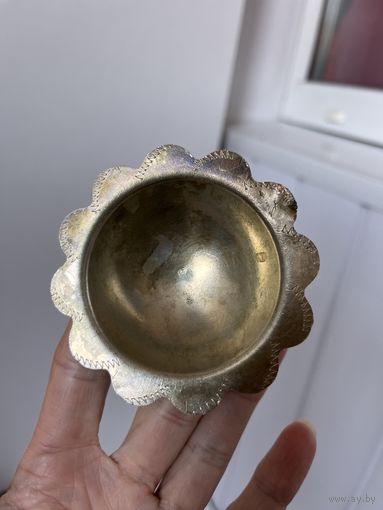 Солонка, подсвечник СССР Мельхиор