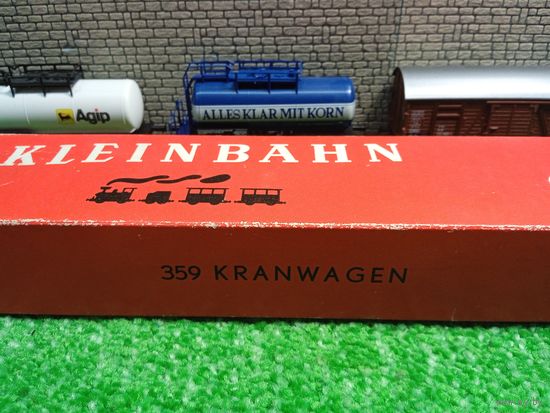 Кран  6-ти осный   "KleinBahn" б/у 1/87 HO