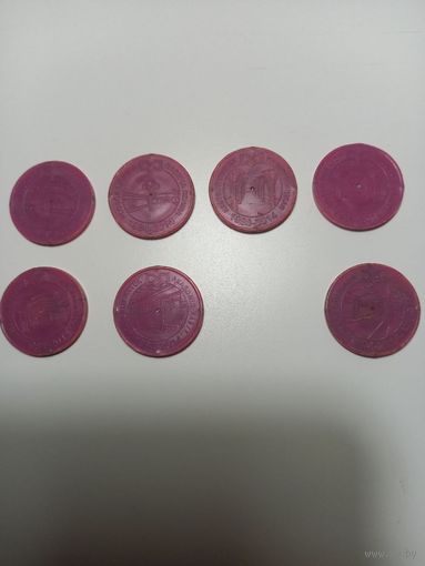 Юбилейные жетоны Минского метро