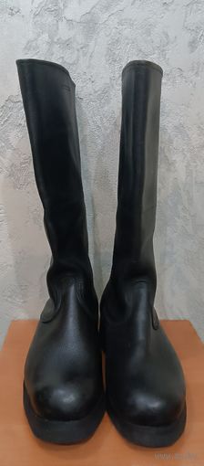 Сапоги офицерские, юфтевые(яловые) СССР.