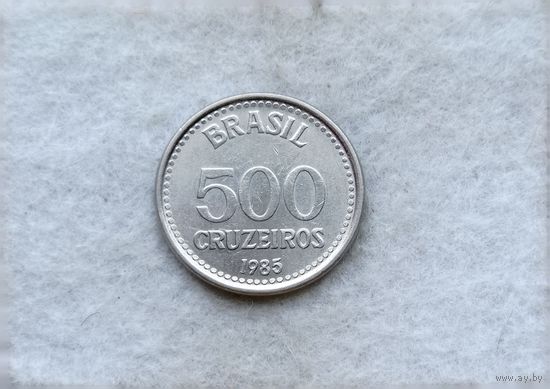 Werty71 Бразилия 500 крузейро 1985
