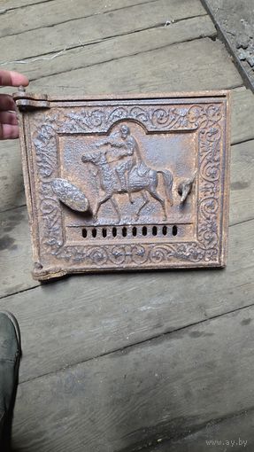 Старинная печная дверца