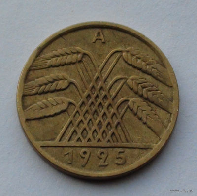 Германия - Веймарская республика 10 рейхсфеннигов. 1925. A