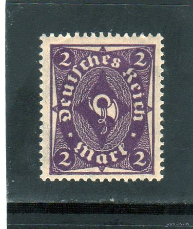 Немецкий рейх. Ми-224. Почтовый рожок.1922.