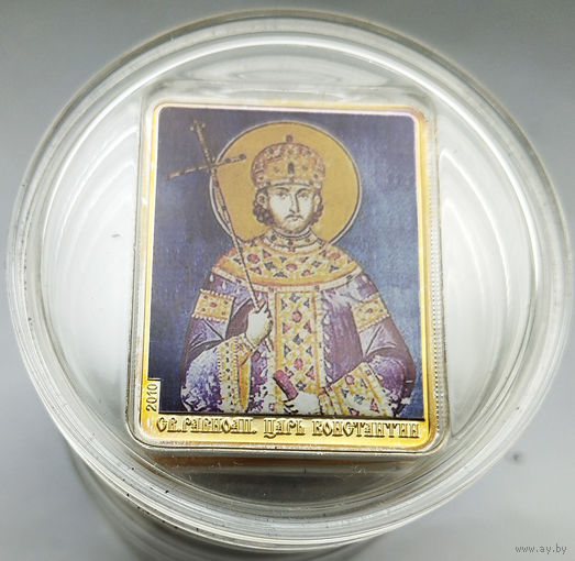 Острова Кука - Константин. Святые покровители, 5 долларов 2010