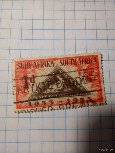 Марка Южная Африка 1953