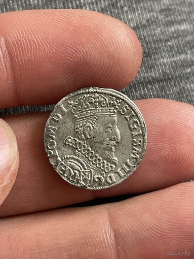 3 гроша 1605 Краков! Не частые