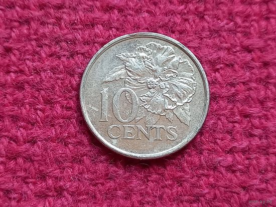 Тринидад и Тобаго 10 центов 2004 г.