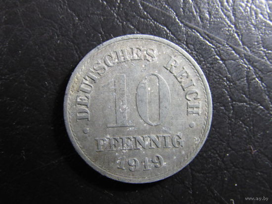 Германия. 10 пфеннигов.1919. С 20 копеек. Распродажа коллекции. Смотрите другие лоты.