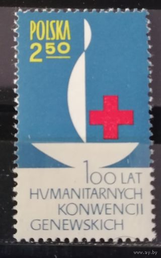 Польша 1963 100 Красному кресту
