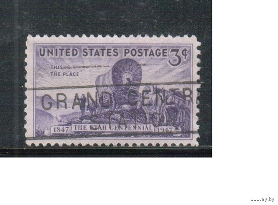 США-1947, (Мих.559), гаш.  , Штат  Юта(одиночка), (2)