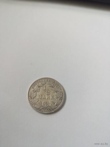 1/2 марки 1905 Германия