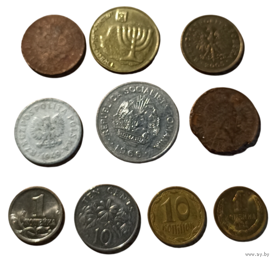 Монеты 5. Цена за все.
