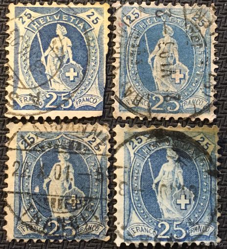 ЦІКАВІЦЬ АБМЕН! 1899, Гельвецыя, 25 рапэн