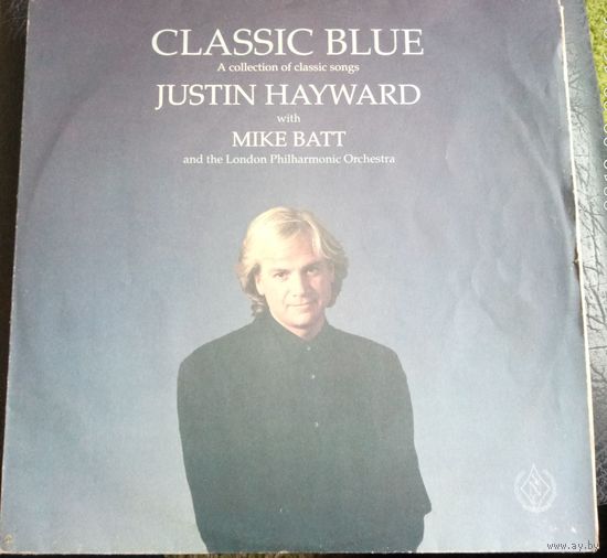 JUSTIN HAYWARD with MIKE BATT. Classic blue.