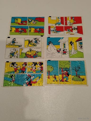 Вкладыши дональд, лот