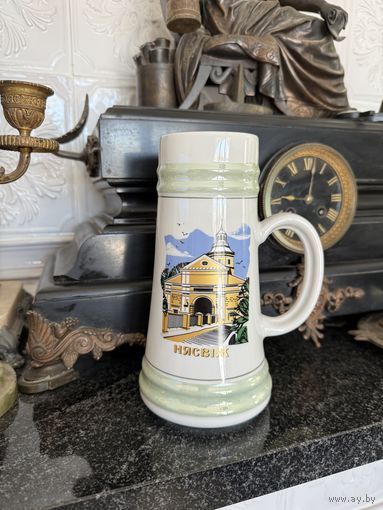 Пивной бокал кружка Несвиж Минский фарфоровый завод