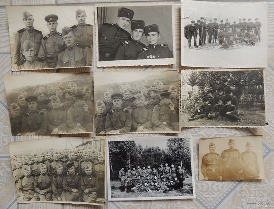 Фото "Легендарная и непобедимая СА", 1952-1954 гг. (9 шт.)