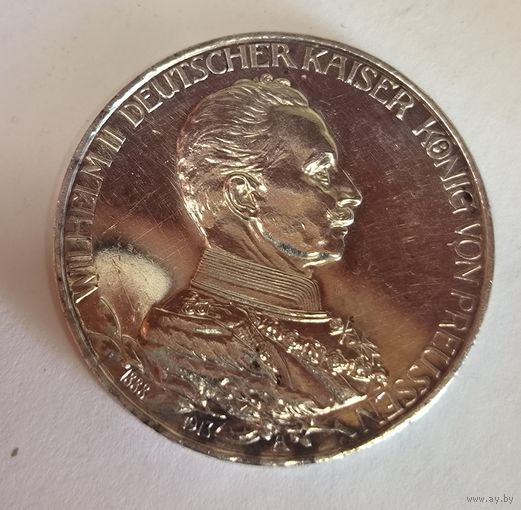 3 марки 1913 мундир Пруссия proof