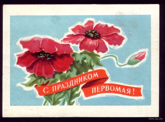 1964 год А.Антонченко С праздником Первомая