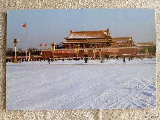 Пекин. Площадь Тяньаньмэнь - главная площадь Пекина