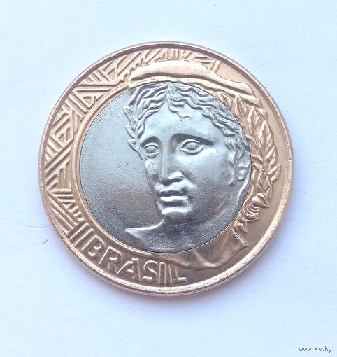 Бразилия 1 реал 2007г