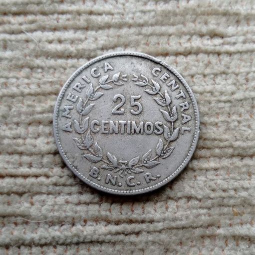 Werty71 Коста-Рика 25 сентимо 1948 Корабль