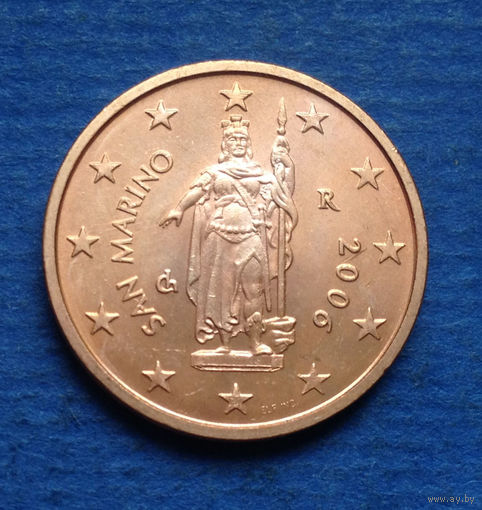 Сан-Марино 2 евроцента 2006