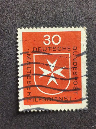Германия 1969. Мальтийская организация по оказанию помощи. Полная серия