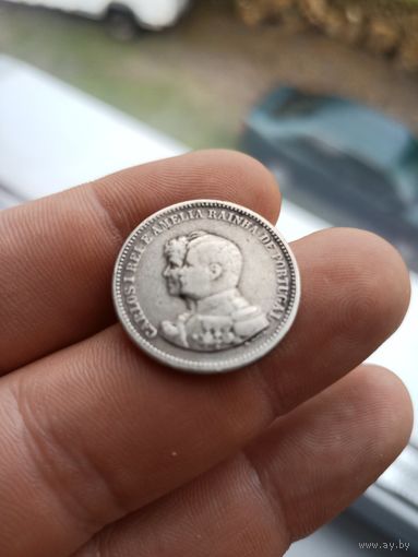 Португалия 200 реалов, 1898 400 лет Открытию Индии