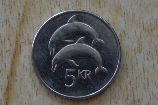 Исландия 5 крон 2008