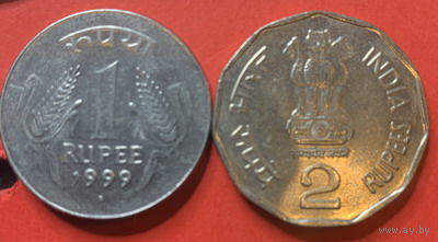 Индия 2 монеты