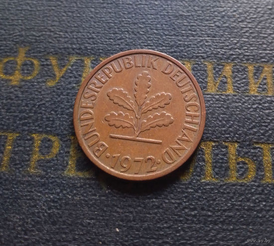 2 пфеннига 1972 (G) Германия ФРГ #03