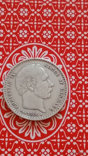 Дания 25 эре 1905
