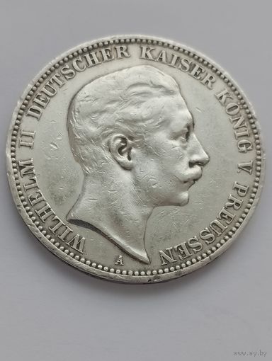 3 марки 1909, Пруссия