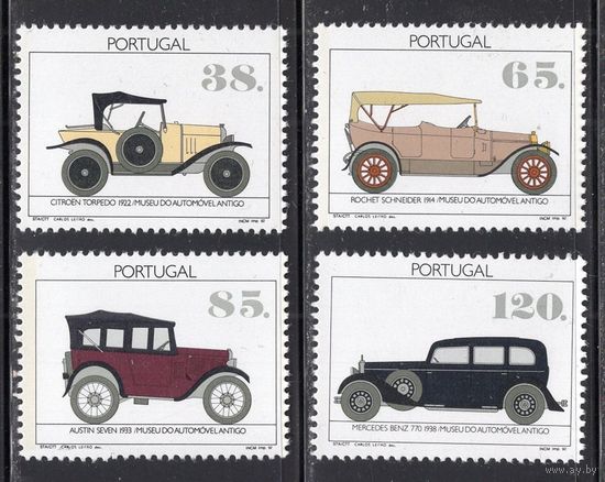 Португалия 1992 **  Автомобили из музея