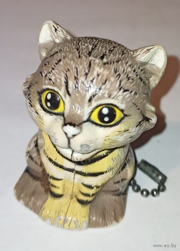 Брелок котик, электрический