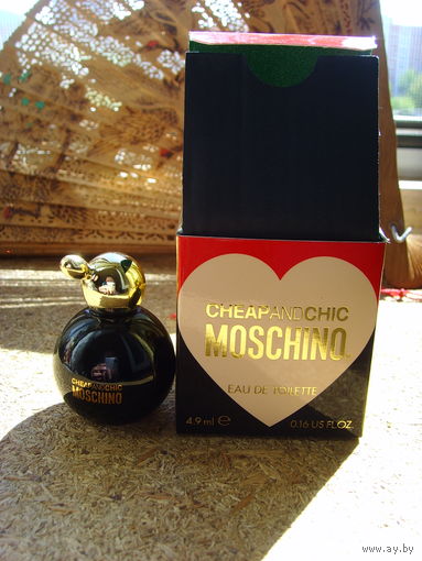 Cheap and chic . Moschino