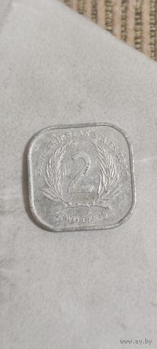 Карибы 2 цент 2000