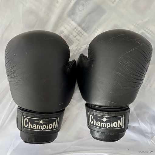 Перчатки Champion для рукопашного боя, натуральная кожа