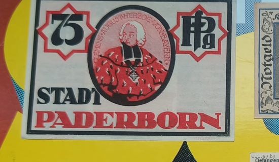 Нотгельд Германия 75 пфеннигов