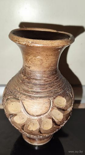 Вазочка. Прекрасный образец белорусской керамики.  Это подарок любому желающему, купившему у меня 3 лота